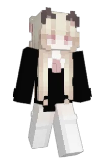 Front of VioletWood's skin