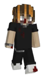 THAB34N's Minecraft skin wearing the Aurora cape