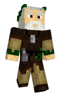 Front of Jep's skin