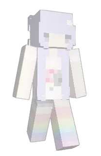 Front of cuddly's skin