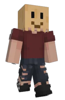 Front of Minecraft skin