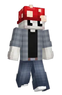 Front of Pilzkopp's skin