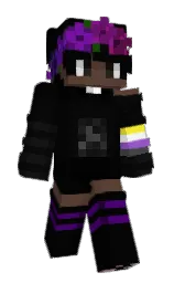 Slim Minecraft skin
