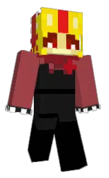 apple blossom and black Minecraft skin — Classic model — first worn by solitudesock