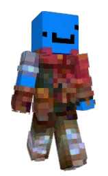 azure radiance and burnt umber Minecraft skin — Slim model — first worn by Nuxerol