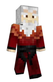 Front of bragren's skin