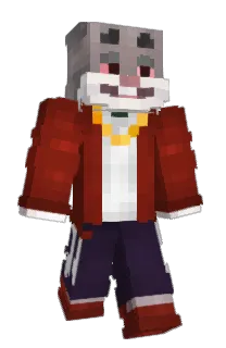 Front of Zeerk's skin