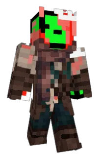 Front of Nevozen's skin