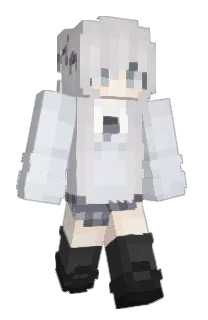 Front of loubae's skin