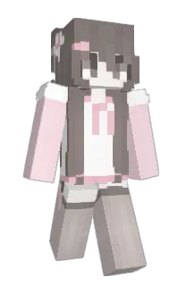 Front of bubely's skin