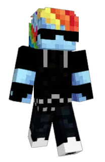 Front of Maguitox's skin