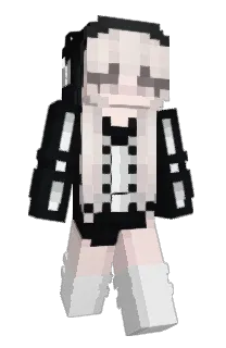 Front of Starie's skin