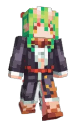 ship gray and nutmeg Minecraft skin — Slim model