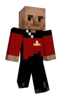 CaptainPicard's Minecraft skin