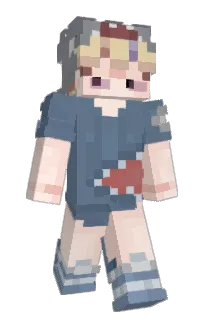 Front of 16bitShark's skin