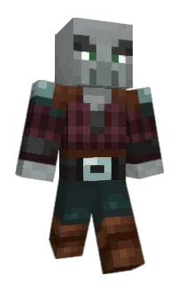 Front of LeBvon's skin