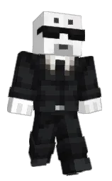 Robby_'s Minecraft skin wearing the Aurora cape