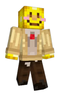 Front of Minecraft skin