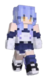 jordy blue Minecraft skin — Slim model — first worn by xImadeUreadThisx