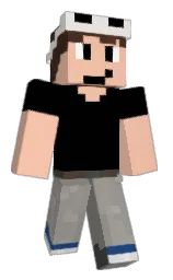 black and manhattan Minecraft skin — Classic model