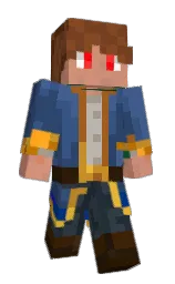 NotCasy's Minecraft skin wearing the Migrator cape