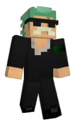 Drewsome5's Minecraft skin wearing the Migrator cape
