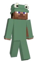 viridian green and laurel Minecraft skin — Slim model