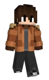 brown rust and mule fawn Minecraft skin — Classic model