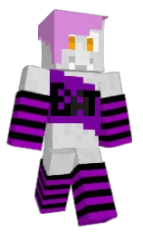 alto and black Minecraft skin — Classic model — first worn by Rafil678