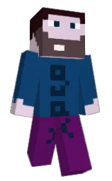 QuaxBruch's Minecraft skin wearing the Migrator cape