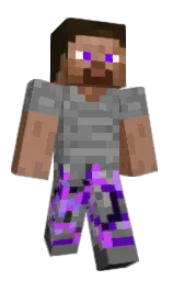 boulder and gray Minecraft skin — Classic model