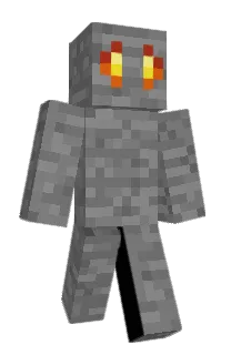 Front of Vlinx's skin