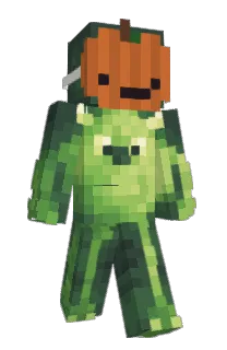 Front of lmaohow's skin