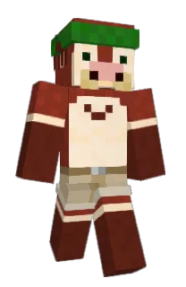 Front of 1boar's skin