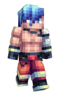 Front of DartsWrath's skin