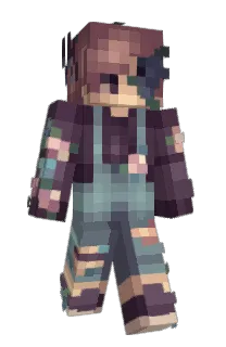 Front of Minecraft skin