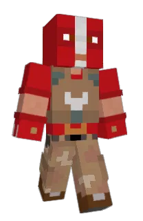 Front of Jovaras's skin
