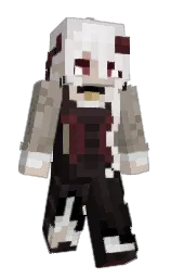 UpsideDownCup's Minecraft skin wearing the Pan cape