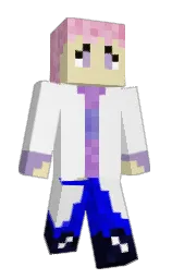 concrete and raffia Minecraft skin — Slim model — first worn by Kommandant64