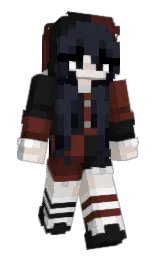 cod gray and cocoa bean Minecraft skin — Classic model — first worn by Ak3mii