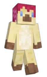 sandwisp and brick red Minecraft skin — Classic model — first worn by Knoedl