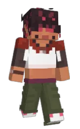 Slim Minecraft skin