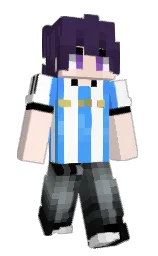 pippin and white Minecraft skin — Classic model — first worn by the_KAMRAN72