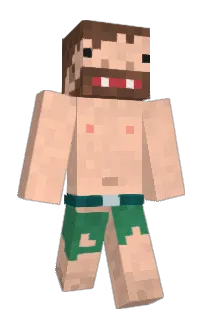 Front of Minecraft skin