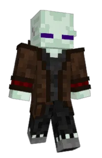 Front of Rhomax's skin