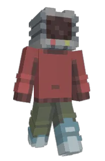 Front of Joluchtel's skin