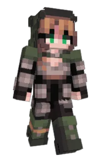 Front of oricek's skin