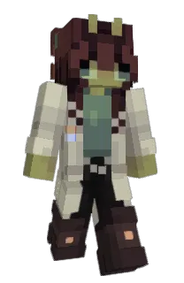 Front of yewns's skin