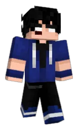 black and jacksons purple Minecraft skin — Classic model — first worn by nxdzz07