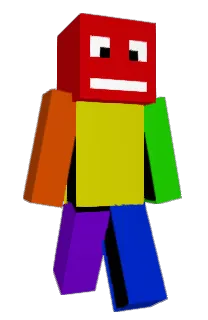 Front of Minecraft skin